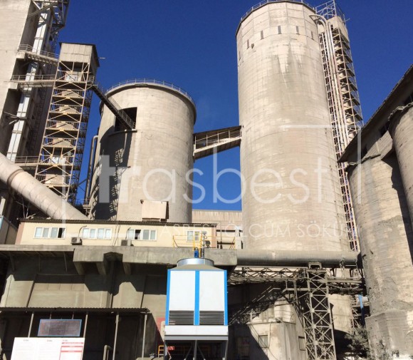 Çimento Fabrikası-Asbest Sökümü